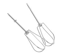 FUNNETOYU 2 pièces Fouets Acier Inoxydable pour Batteur Électrique Accessoires de Remplacement pour Mélangeur à Main et Pâte Résistants pour Cuisine Faciles à Nettoyer et Réutilisable