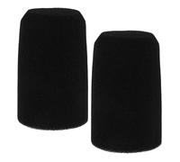 FUNNETOYU 2 Pièces Lot de 2 Bonnettes Anti-Vent en Mousse Souple pour Microphone Sm7Db, Housses de Protection Antibruit, du Bruit Ambiant, pour Streaming, Karaoké et Conférences