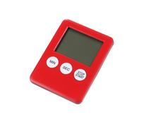 FUNNETOYU 2 pièces Minuteur Numérique de Cuisine Portable Rouge Minuterie Compacte avec Compte Enregistreur pour Cuisson Entraînement et Pâtisserie