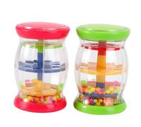 FUNNETOYU 2 pièces Rain Sound Instrumental Set Shaker Toys For Musical Development And Parent Child Interaction Safe And Creative Gift Couleur Aléatoire Couleur Aléatoire