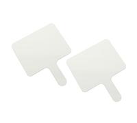FUNNETOYU 2 Pièces Tableau Blanc Effaçable Double Face Portable Tableau Interactif pour Jeux et Enseignement Surface Lisse Résistante Aux Rayures Fournitures Scolaires Kawaii