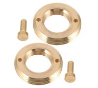 FUNNETOYU 2 Supports D'Antenne Mobile VHF/UHF Adaptateur De Montage D'Antenne Nmo Base D'Antenne Nmo Support D'Antenne pour Véhicule D'Antenne Autoradio Doré