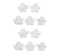 FUNNETOYU 20 pièces Miniature Ange Résine DIY Décorations Baroque pour Coque Téléphone Accessoires Créatifs et Sécurisés pour Personnalisation Artisanale