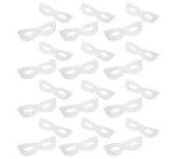 FUNNETOYU 200 Pièces Masque Yeux en Graphène Blanc, Forme Innovante, Léger et Confortable, Maximise L'absorption de L'essence, pour Peau Sensible au Bureau la Maison