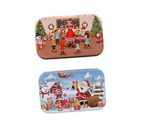 FUNNETOYU 2pièces Puzzle Bois De Noël Jouet Éducatif pour Garçon Fille Puzzle Bois Jouet De pour Petite Enfance