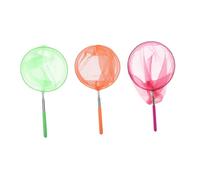 FUNNETOYU 3 Pièces Filets Télescopiques Portables Acier Inoxydable Attrape-Insectes et Poissons pour Garçon Fille Filet Extensible et Facile à Transporter Outils de Capture Polyvalents