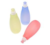 FUNNETOYU 3 Pièces Lot de 3 Bouteilles Bidet Périnéales Portables 350 Ml pour Bébé, Flacons Spray Doux Multifonctions en Plastique Souple, Trousse de Soins Post-Partum et Nettoyage des