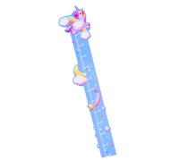 FUNNETOYU 3 pièces Sticker Mural Toise Hauteur Garçon Fille PVC Étanche Décor Chambre Garçon Fille Motif Animaux Cartoon pour Salon et Chambre