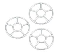 FUNNETOYU 3pièces Support De Pot Pour Cuisinière à De Résistant Chaleur Et Non Déformable Accessoire Pour Cuisinière à Pour Pots Lait