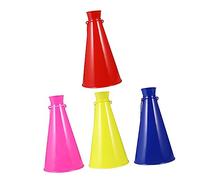 FUNNETOYU 4 pièces Trompettes Jouets Humoristiques pour Scène Accessoires de Performance Coloris Aléatoires Ambiance Festive pour Supporters Couleur Aléatoire Couleur Aléatoire