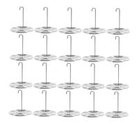 FUNNETOYU 40 pièces Lot de Filtres à Thé Acier Inoxydable pour Théières Tamis à Ressort Facile à Fixer Infuseurs Métalliques pour Filtration
