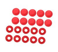 FUNNETOYU 40 Pièces Silicone Jar Gaskets Replacement Set Reusable Leakproof Seal for Enzyme and Water Bottles Versatile Silicone Replacement Gaskets for Beverage Dispensers and Swing Top