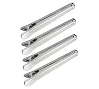 FUNNETOYU 4pièces Pince De Fermeture Pour Sachet Alimentaire Lot De Pinces Métalliques Clip De Fermeture Pour Sacs