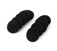 FUNNETOYU 5 Paires Coussinets Mousse de Remplacement pour Casque Koss Confortables Mousse Noire Compatibles Embouts Écouteurs