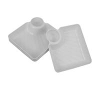 FUNNETOYU 5 pièces Assiettes Sushi avec Compartiment pour Sauce Lot de Plates Multifonctions pour Sushis Raviolis et Apéritifs Résistantes et pour Service à