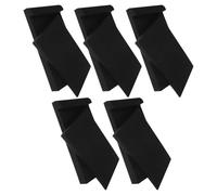 FUNNETOYU 5 Pièces Coussinets Isolation Acoustique Antivibration Mousse pour Enceintes Patins Bruit pour Moniteurs de Studio et Haut-parleurs de Bureau