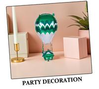 FUNNETOYU 5 Pièces Hot Air Balloon Foil Balloons Aluminum Decoration For Birthday And Wedding Parties Quick Inflation For Indoor And Outdoor Events