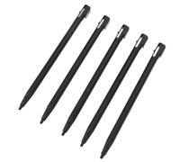 FUNNETOYU 5 Pièces Lot de Stylets Tactiles Noirs Haute pour Écrans Tactiles Précise et Dessin Naturel Compatible Smartphones et Ordinateurs Portables Stylo Électronique Portable