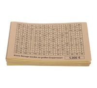 FUNNETOYU 50 Feuilles D'Autocollants Pour Un Plan D'Épargne Autocollants Pour Compte Bancaire Autocollants Pour Tirelire Tableaux De Suivi Des Défis D'Épargne Classeur De Défis