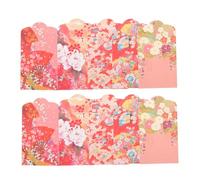 FUNNETOYU 50 Pièces Creative Envelopes Set For Year Money Pouches Japanese Style Premium Paper Lucky Gift Pack