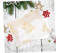 FUNNETOYU 50 Pièces Lot de Enveloppes Transparentes pour Invitations de Mariage Papier Double Couleur et Kraft Accessoires Élégants pour Invitations Design Floral Unique Faciles à