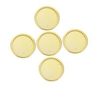 FUNNETOYU 5pièces Assiettes Miniatures pour Maison De Poupée Set De Petits Plats Décoratifs Objets De Collection pour Dîner Miniature pour Décoration De Cuisine