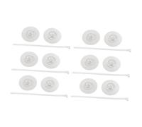 FUNNETOYU 6 ensembles Tip Furniture Straps Adjustable Safety Anchors For Child Protection In Cabinets Dressers Bookshelves And Desks Random Style