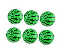 FUNNETOYU 6 pièces Ballon Gonflable Pastèque Jeu Plage Garçon Fille Piscine Couleur Vive Parfait Fête Plage Garçon Fille Adultes