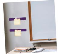 FUNNETOYU 6 Pièces Bandes Murales Feutre Violet Auto Adhésives pour Tableau Daffichage Bandes Pratiques et Résistantes pour Bureau et Chambre Installation sans