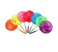 FUNNETOYU 6 pièces Filets Télescopiques pour Garçon Fille de Épuisettes Colorées Rose Jaune Vert Bleu pour Attraper des Insectes et Explorer Extérieur