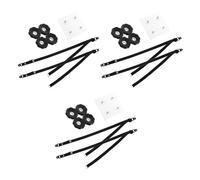 FUNNETOYU 6 Pièces Sangles de Sécurité pour Meubles Ancrage Mural pour Téléviseur Fixation Réglable pour Meubles Anti-basculement pour Sécurité Sangle pour Murs