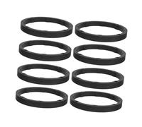 FUNNETOYU 8 pièces Anneaux Adaptateurs Plastique pour Haut Parleurs de Porte Avant et Arrière Kit pour Installation Audio Voiture et Facile à Installer