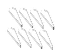 FUNNETOYU 8 Pièces Bouteille de cheveux de cuisine Chef Tweezers forceps de pêche outil pour enlever arêtes de poisson pince à tampon forceps de laboratoire Acier inoxydable