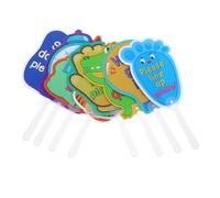 FUNNETOYU 8 pièces Panneaux Éducatifs pour Gestion de Classe Maternelle Règles et Discipline Outils Pédagogiques Colorés pour Améliorer Apprentissage et Interaction