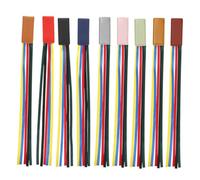 FUNNETOYU 9 Pièces Marque Pages Cuir Rubans Colorés pour Bibles Marqueurs de Page et Doux Au Toucher pour Étudiants et Enseignants