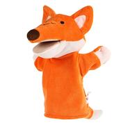 FUNNETOYU à Doigt Renard Peluche Animale Mignonne Éducation Précoce pour Garçon Fille Douce et Sécurisée pour Jeux Imaginatifs et Activités Parent Garçon Fille