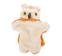 FUNNETOYU à Main Peluche Hibou Interactif pour Aux Garçon Fille Accessoire Éducatif Peluche Douce Améliore la Communication Relations Parent Garçon Fille