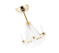 FUNNETOYU Accessoire LED Veilleuse pour Chambre de Poupée et Cabane Modèle de Scène Miniature
