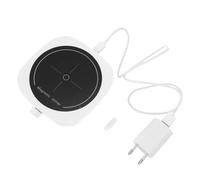 FUNNETOYU Agitateur Magnétique Mini Portable avec Cuve Chauffante pour Laboratoire Petit Mélangeur Compact à Forte Magnétisation pour Béchers et Récipients Variés