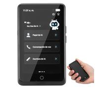 FUNNETOYU Appareil de Traduction Intelligent Multilingue Matériau Abs et Verre Batterie 1500mah Support hors 21 Langues, Traduction Instantanée Vocale pour Réunions et Affaires