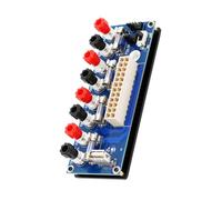 FUNNETOYU ATX Power Board Pin -pin Module Adaptation avec Base pour Alimentation Pc Connecteur Standard Fusible De Et Multiple Tension De Sortie