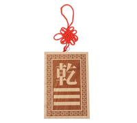 FUNNETOYU Bagua Décoratif pour Maison Plaque Feng Shui De Ornement Traditionnel pour Compléter Angles Et Équilibrer