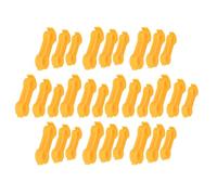 FUNNETOYU Bagues de Pattes pour cailles 30pcs en PVC, Disponibles en 3 Tailles, pour Correction des Pattes écartées chez Poussins et Oiseaux