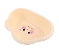 FUNNETOYU Bassin de Lavage pour Bébé Grosse Taille en Plastique Souple Antidérapant Motifs Dessin Animé, Lavabo pour Bébé et Lavage du Visage, Accessoire Bain Pratique Maison Voyage