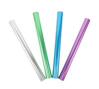 FUNNETOYU Bâtons de Relais en Alliage D'aluminium Résistants aux Intempéries 4pcs pour Transfert sans Couture en Course de Relais en Extérieur et Entraînements Quotidiens