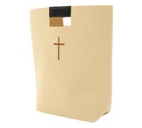 FUNNETOYU Bible Carrying Case Felt Tote Large Capacity Church Bag Handbag For Study Shopping