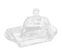 FUNNETOYU Boîte à Beurre Verre Transparente avec Couvercle Hermétique Boîte de Conservation Fraîcheur pour Cuisine et Restaurant Pratique et Protectrice Odeurs de Réfrigérateur