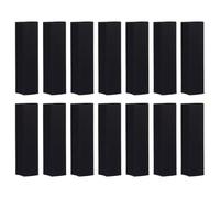 FUNNETOYU Boîte à Rouge à Lèvres Légère et Compacte en Carton Noir 50pcs Protège le Baume à Lèvres et Gloss, pour Voyager ou Décorer Votre Pièce