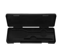 FUNNETOYU Boîte D'emballage pour Étrier en Plastique Noir, Petit Organisateur Facile à Transporter, Support D'étrier Portable pour Vernier Calipers et Petits Outils, pour Tiroirs et