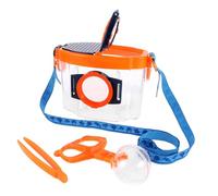 FUNNETOYU Boîte Loupe Insectes Garçon Fille Kit Exploration Nature Extérieur Facile Transport Observation Éducative